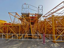 XCMG Official 2023 Year 8 Ton Second Hand Topless Tower Crane XGT6015-8S1 Hot Sale